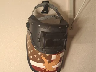 Welding Hood holder