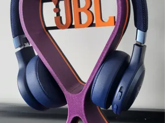 Headphone Holder and  (JBL Live on ear headphones)