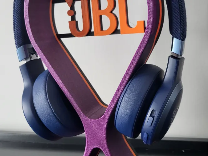 Headphone Holder and  (JBL Live on ear headphones)