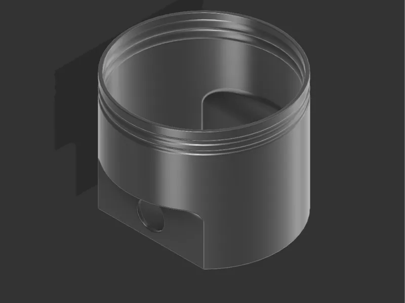 Piston Engine Plant Pot