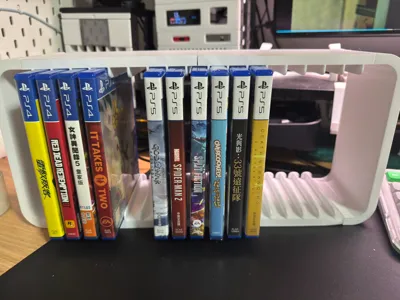 Infinitely Stackable PS5 Disc Storage Rack (A1 mini)