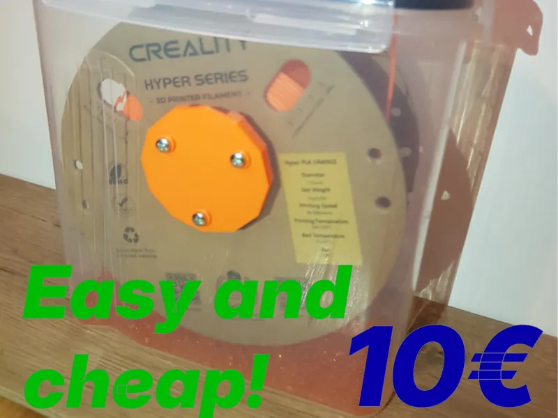 DIY Filament Box | Drybox 4L | 65mm filament spool