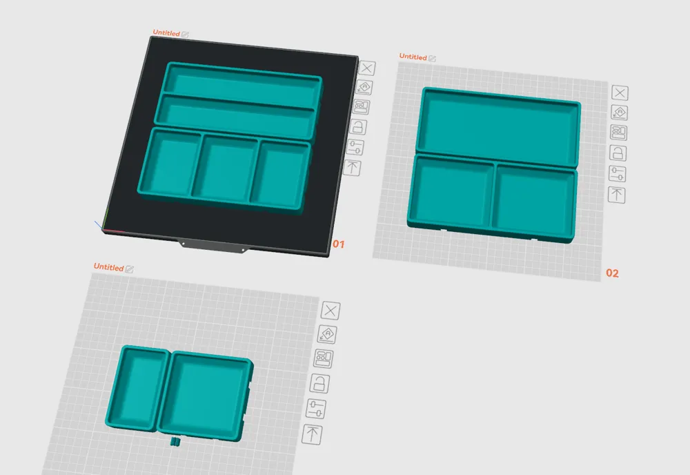 Modular Grid Storage Trays - Free 3D Print Model - MakerWorld