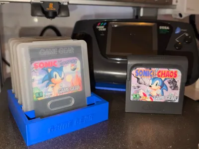 Sega Game Gear Games stand 