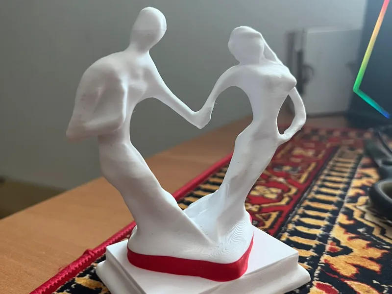 Eternal Connection – Abstract Couple Sculpture