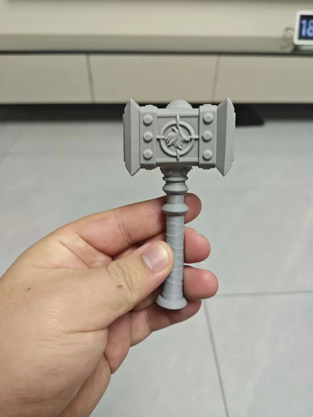 World of Warcraft Thrall's Doomhammer - Free 3D Print Model - MakerWorld