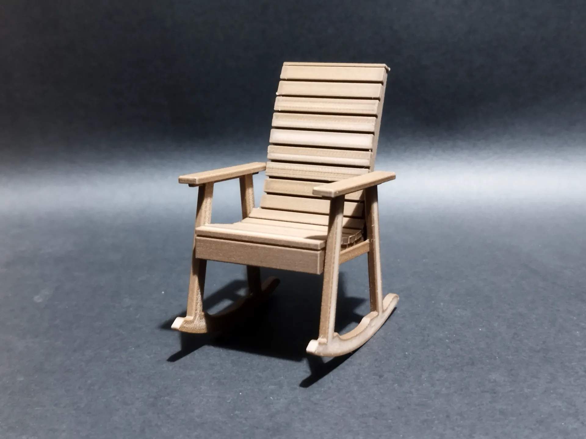 Rocking Chair 1/12 Scale Model