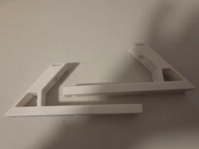 50-Degree Slanted Ceiling Shelf Bracket