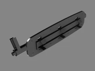 Interior side air door fiat panda 141