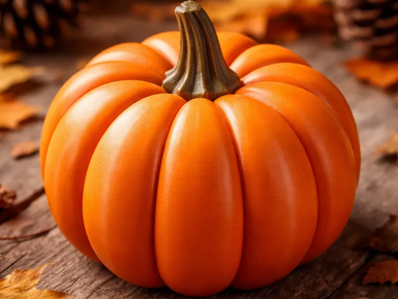 3D Printable Pumpkin – No Supports Needed! 