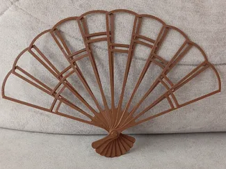 Folding Hand Fan (Hand Fand For Custom Epoxy Art)