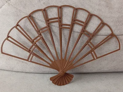 Folding Hand Fan (Hand Fand For Custom Epoxy Art)