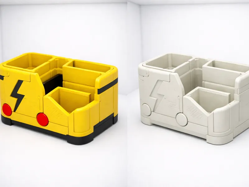 PIKACHU ELECTRIC CORE DESK ORGANIZER