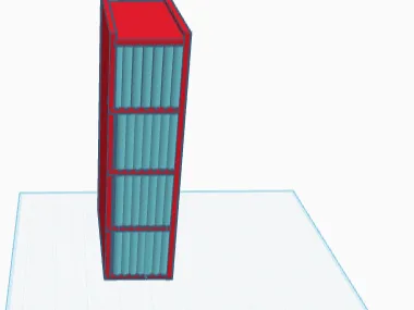 book spacer for book shelf with hidden storage