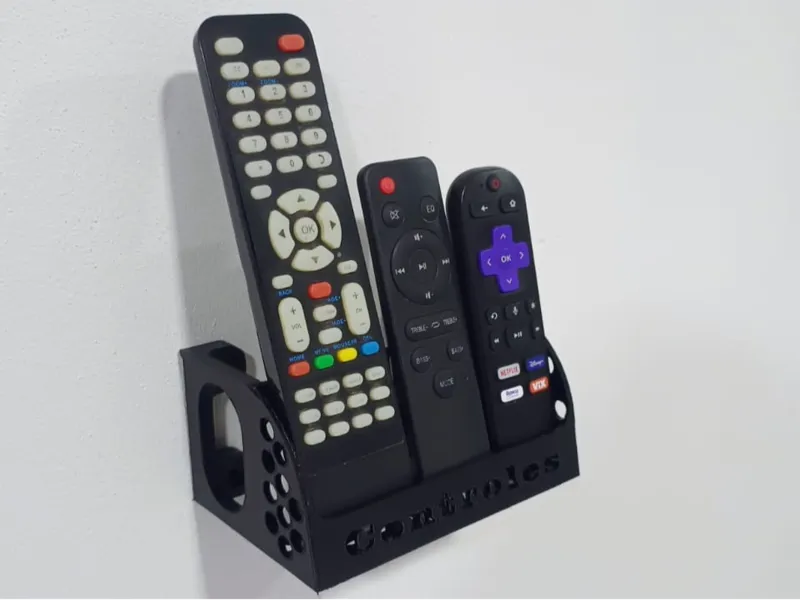 soporte para controles en pared