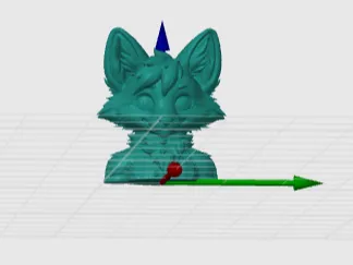 Furry Fox head