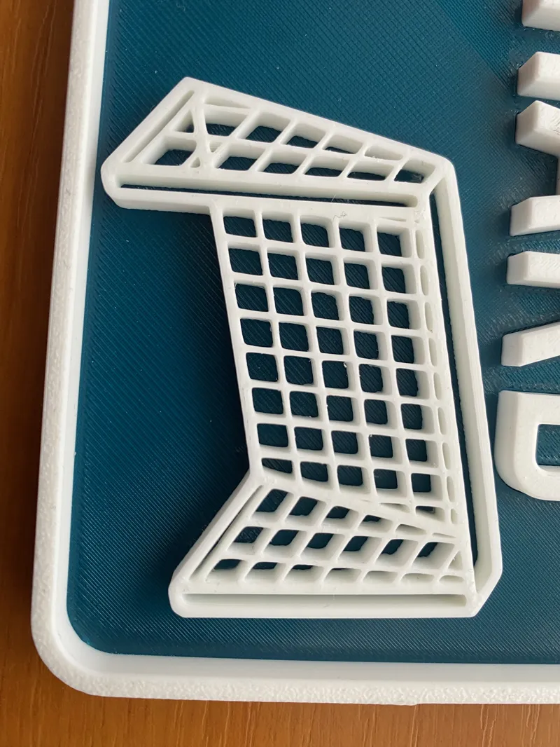 Soccer goal 2D Art
