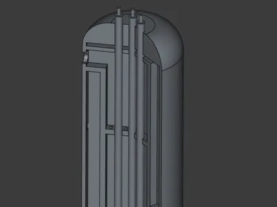 Nuclear reactor + nuclear reactor holder