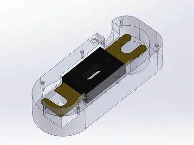 Car supercapacitor starter circuit 300A fuse holder