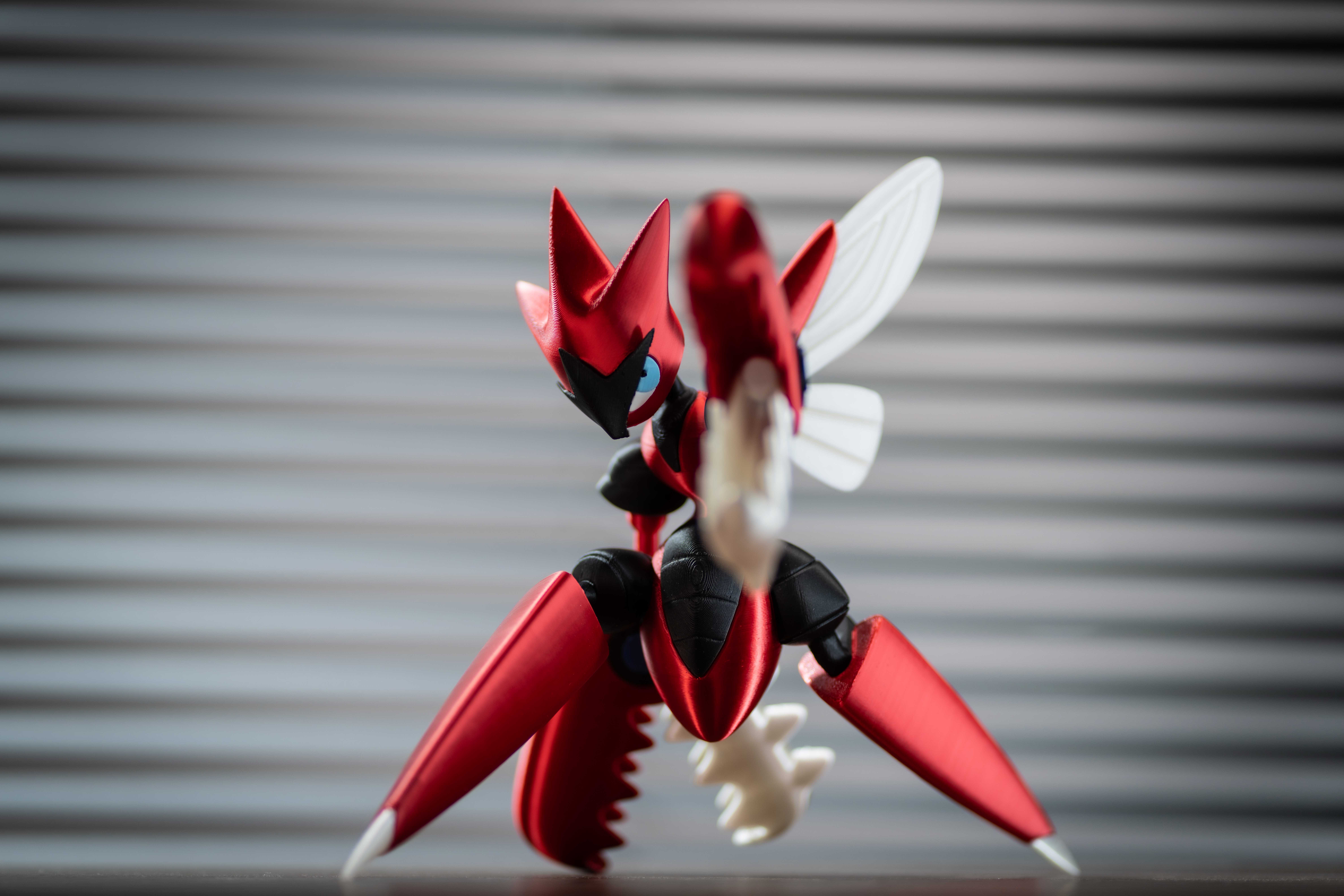 ハッサム　トップ　こうそくいどう　212　3D 3Dプリント 212Scizorメガハッサム - 無料3Dモデル -MakerWorld