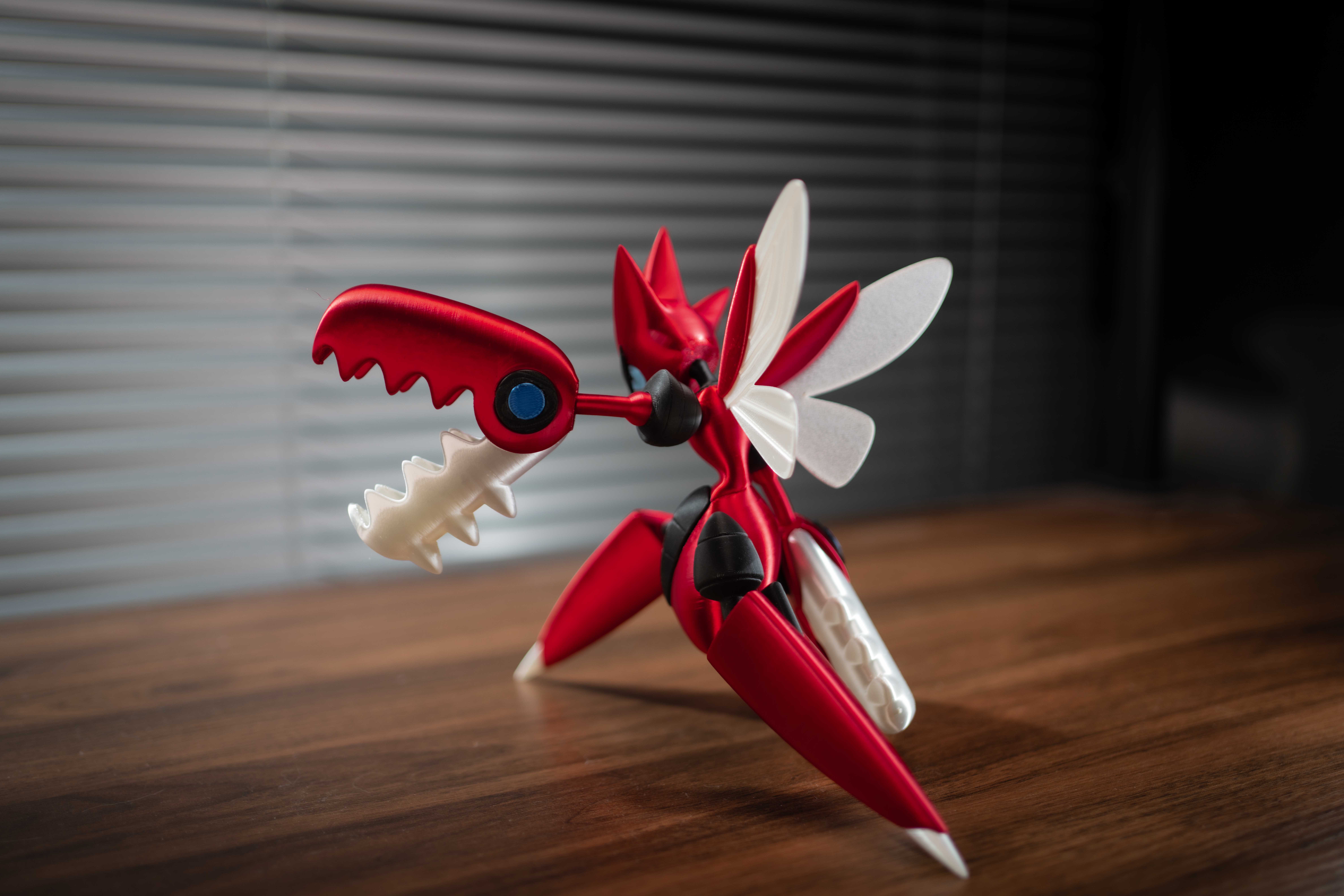 ハッサム　トップ　こうそくいどう　212　3D 3Dプリント 212Scizorメガハッサム - 無料3Dモデル -MakerWorld