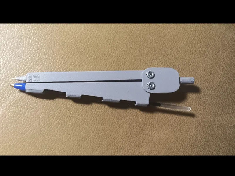 Caliper for bic pen