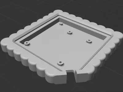 Budget 17 biscuit keyboard test model, please do not print. This is a derivative model and will be uploaded as such later