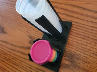 Tupper Minis and Lid Holder