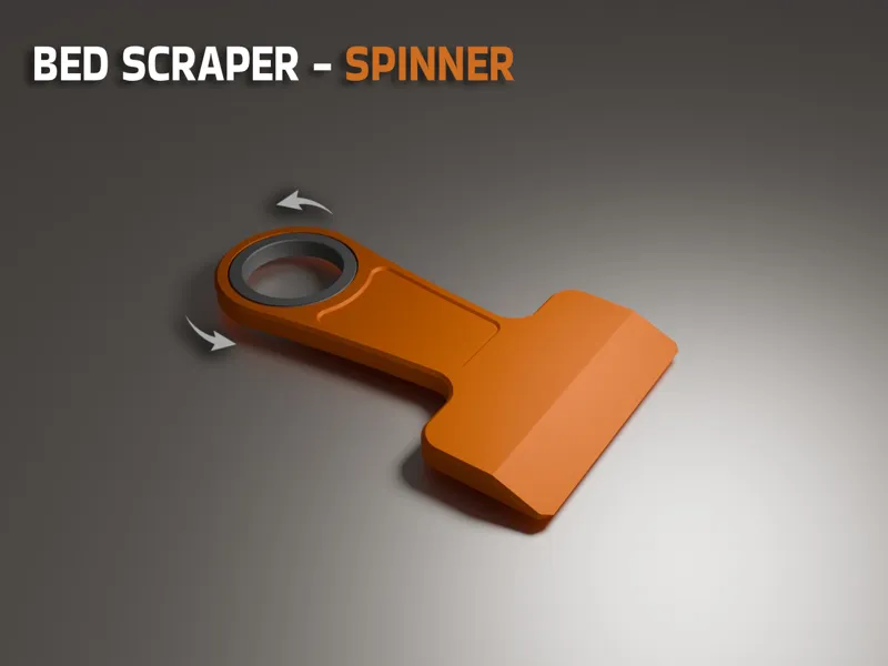 BED SCRAPER - SPINNER