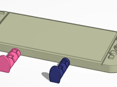 Nintendo switch 2 with articulated legs