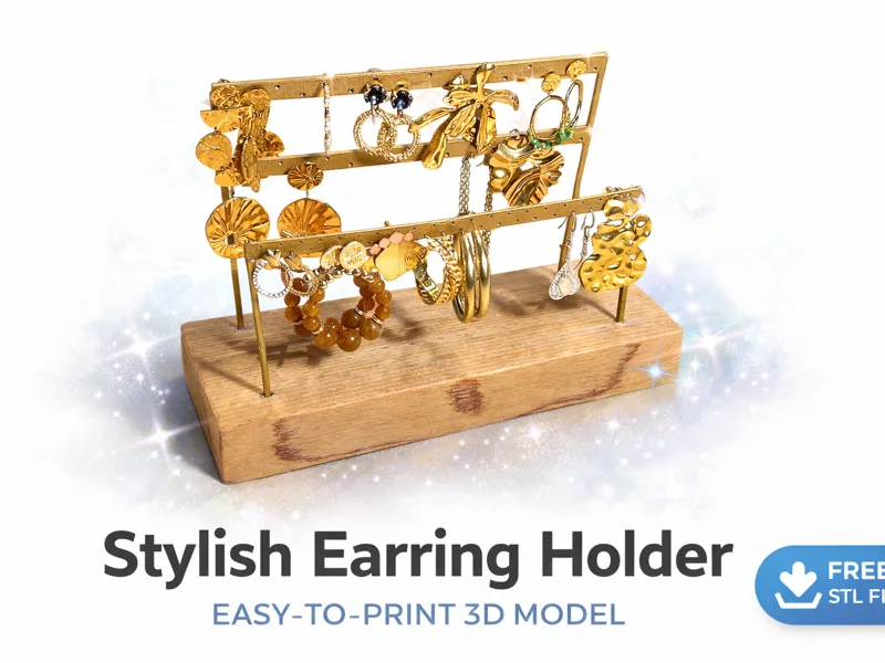 Earring Holder – Porte-bijoux moderne