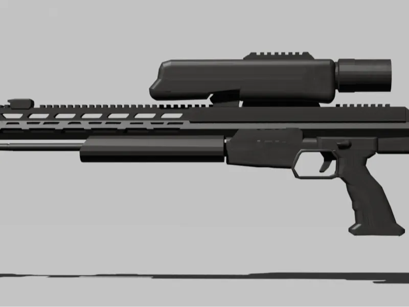 VSRecon Sniper Rifle Desktop Model