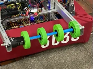 FIRST robotics frc hex shaft spacer CUSTOMIZE ME!