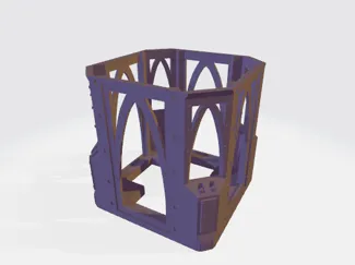 Zone Mortalis Column (No Supports)