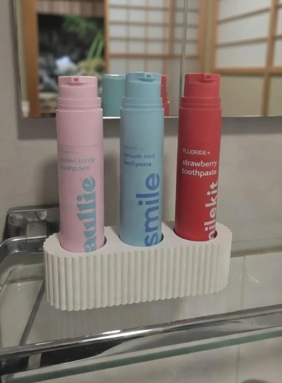 Modeling Toothpaste Pen Japandi Style - Hismile Toothpaste Holder - Free 3D Print Model ...