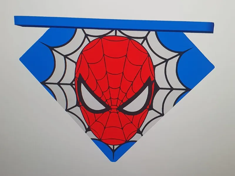 MENSOLA DA CAMERETTA SPIDERMAN 