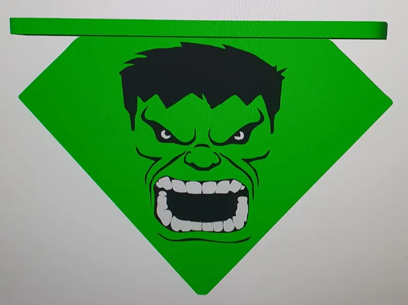 MENSOLA DA CAMERETTA HULK, DUE VERSIONI