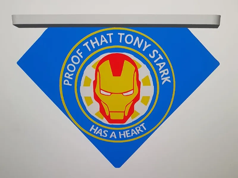 MENSOLA DA CAMERETTA IRON MAN 