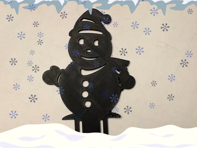 Snowman Bookmark
