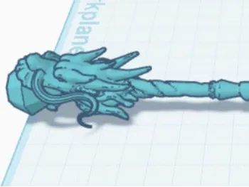 dragon staff