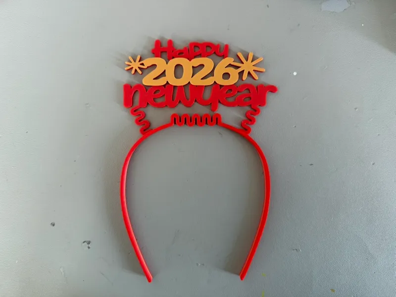 2026马年新年发箍 Happy New Year发箍