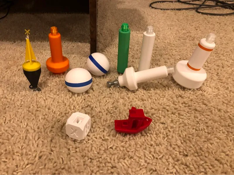 model buoys modified to be stronger