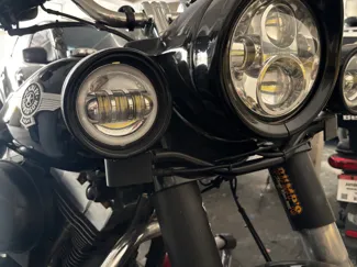Harley Softail Auxiliary Bracket Screw Cap Covers