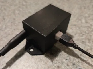 Ultra sonic sensor electronics housing