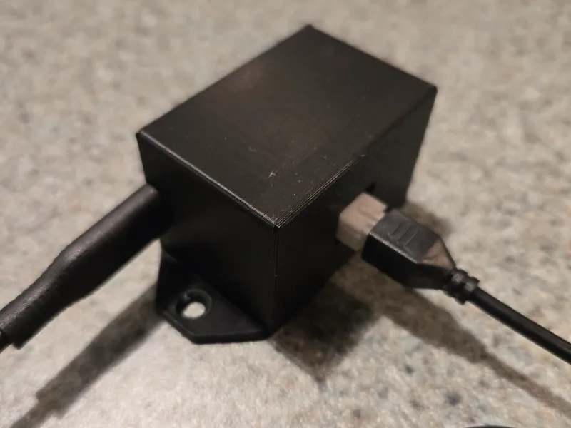 Ultra sonic sensor electronics housing