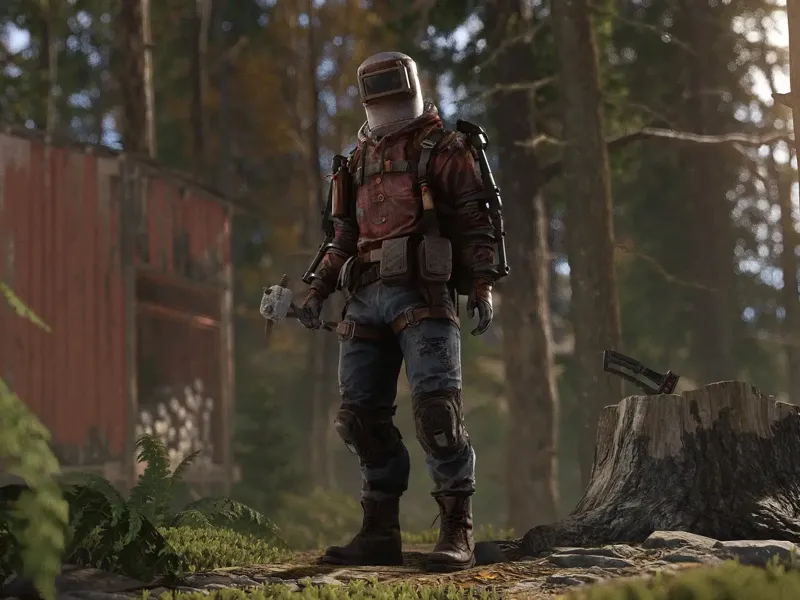 Lumberjack Suit - Rust