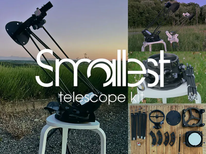 SMALLEST - telescope kit for 150/750
