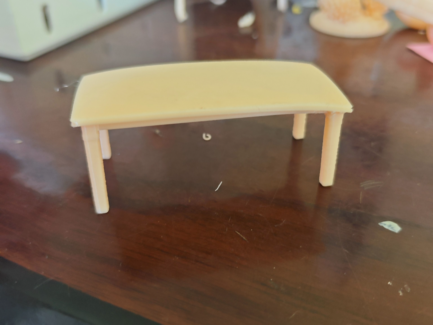 长桌子模型 儿童过家家玩具