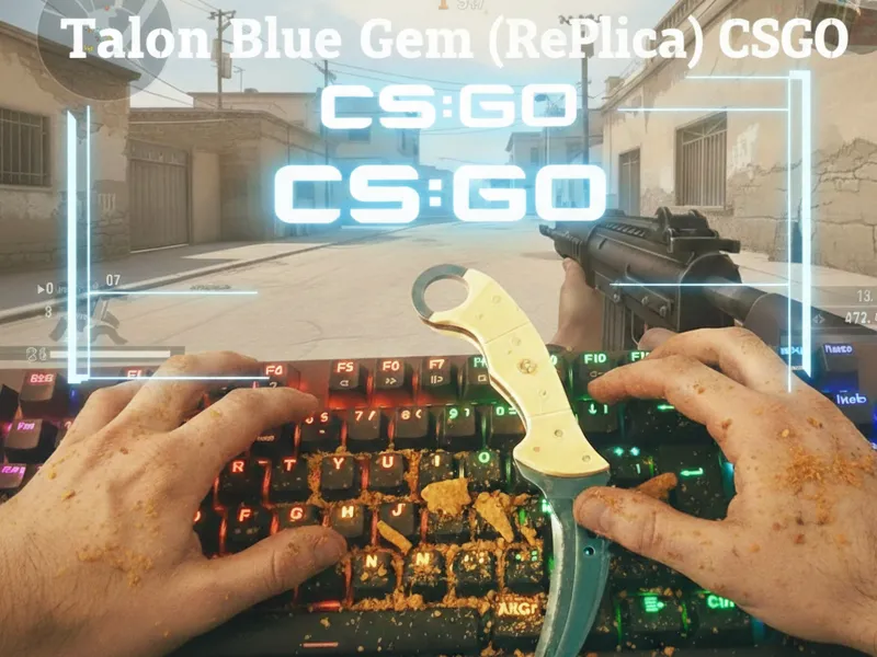 Talon Blue Gem CSGO