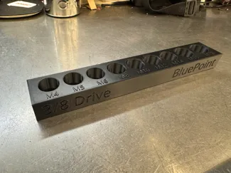 Bluepoint Triple Square Socket Tray